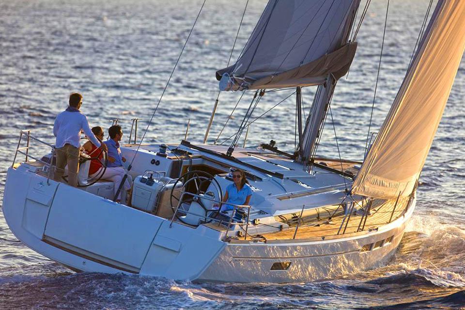 CTS luxury yacht charter greece Jeanneau